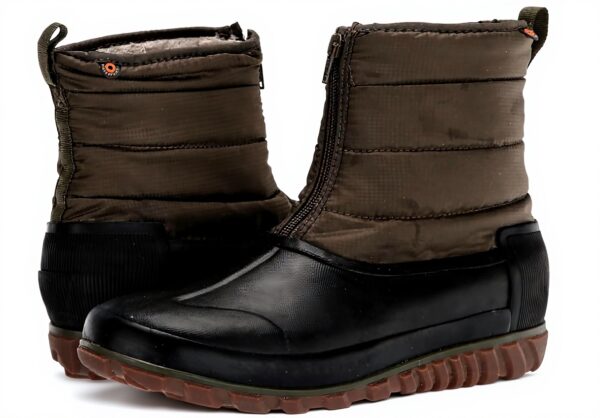 Bottes hiver BOGS femme étanches fermeture éclair classique