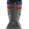 Bottes de pluie BOGS Femme étanches imprimé pois arc en ciel