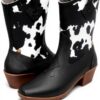Bottes femme BOGS Jolene Mid Deco étanches western