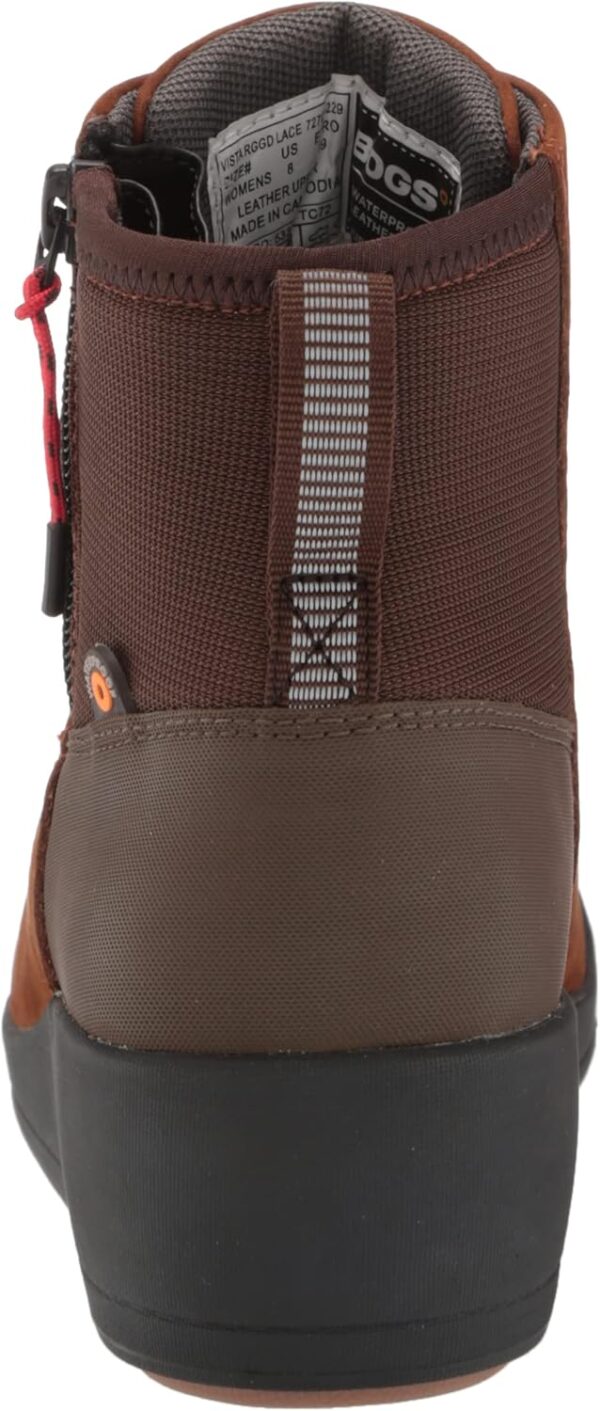 Bottes Bogs Femme Pointe Robuste Vista Neige Cognac-2