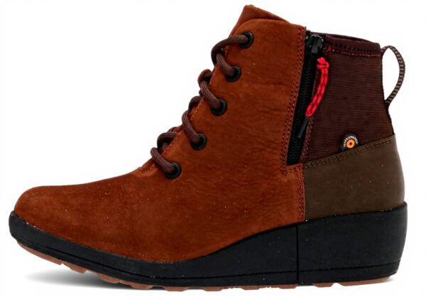 Bottes de neige Bogs Femme Vista étanches Cognac