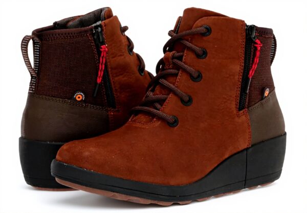 Bottes de neige Bogs Femme Vista étanches Cognac