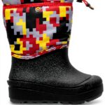 Bottes neige BOGS Garçon imperméables confort -30C