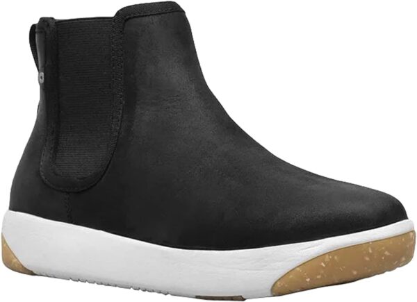 Bottes BOGS Chelsea imperméables femmes cuir neige-0