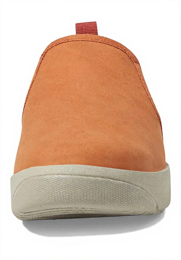 Bottes Bogs Kicker Cuir Élastique Femme Orange Brûlé