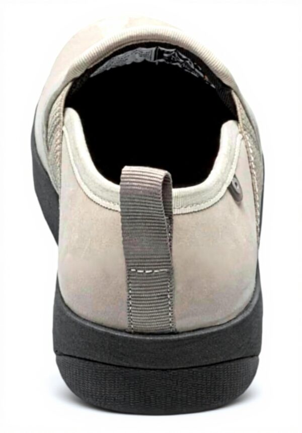 Bottes BOGS Kicker Slip-On Cuir Élastique Femme Oatmeal