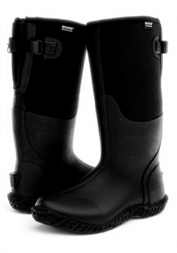 Bottes imperméables BOGS Mesa Femme mollet réglable noir