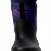Bottes BOGS Neo formes abstraites hautes femme bleu marine