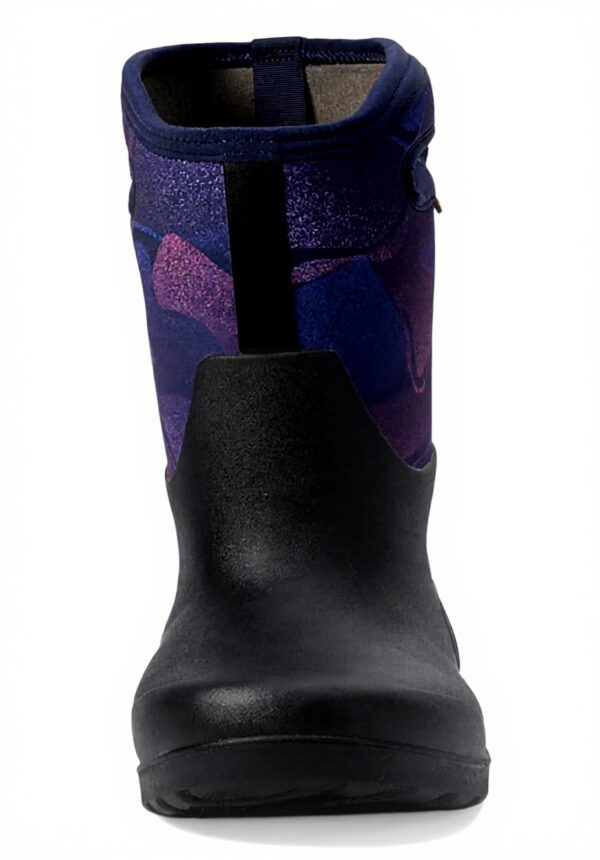 Bottes BOGS Neo formes abstraites hautes femme bleu marine