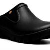 BOGS Sabots Sauvie II Femme Noir Confort Semelle Algue