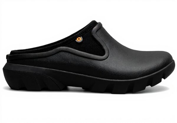 BOGS Sabots Sauvie II Femme Noir Confort Semelle Algue