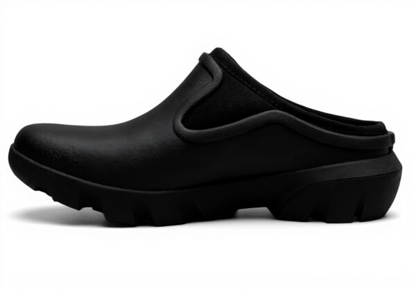 BOGS Sabots Sauvie II Femme Noir Confort Semelle Algue