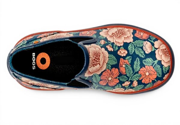 Bottes Bogs femme étanches enfiler tapisserie florale