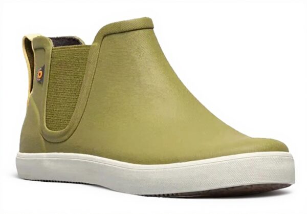 Bottes imperméables Bogs Femme Chelsea pluie olive 7