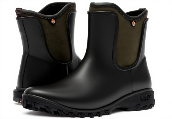 Bottes Bogs Femme SAUVIE Slip On Cheville Plat