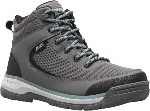 Bottes Bogs Femme Imperméables Chaussures Pluie Gris-0