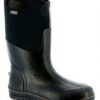 Bottes Bogs Wellingtons Homme étanches travail noir