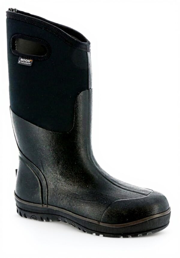 Bottes Bogs Wellingtons Homme étanches travail noir