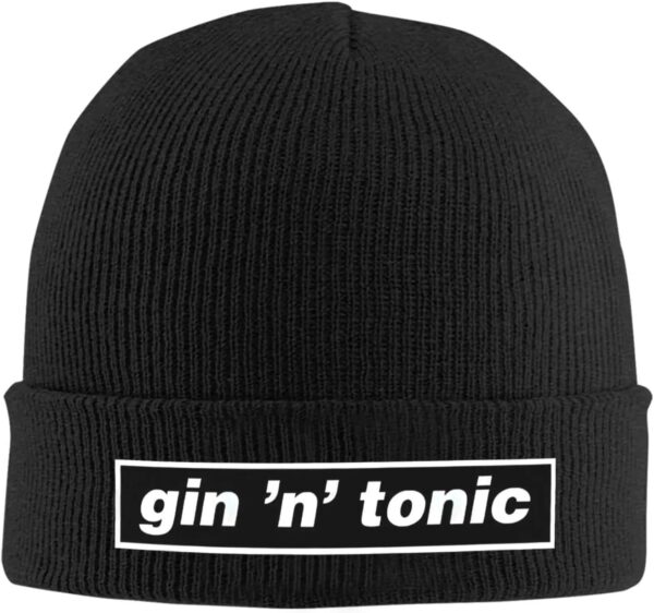 Bonnet tricoté Supersonic Gin and Tonic chaud unisexe-0