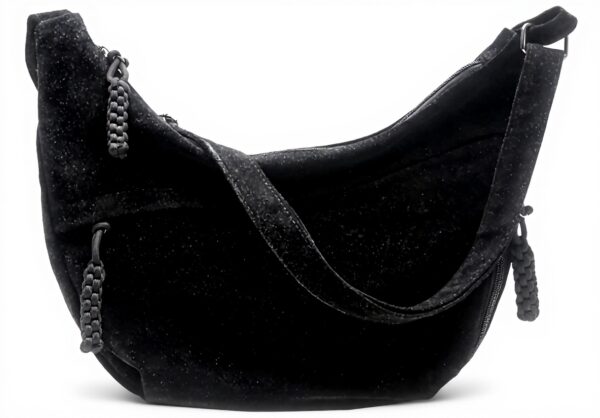 CRGANGZY Sac bandoulière daim boulettes femmes rétro