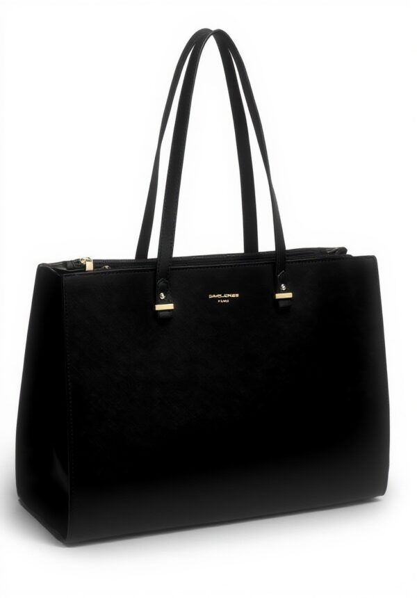 Sac cabas femme David Jones simili cuir grande taille