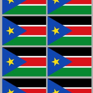 Drapeau Afrique du Sud Sticker Autocollant décoration meuble-0