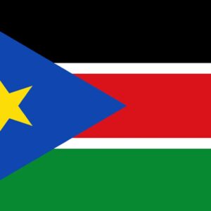 Drapeau Soudan du Sud autocollant 5x3 cm Générique-0