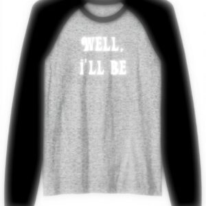 T-shirt Raglan Manche Sud Cool Shirts Noir Chiné Athlétique