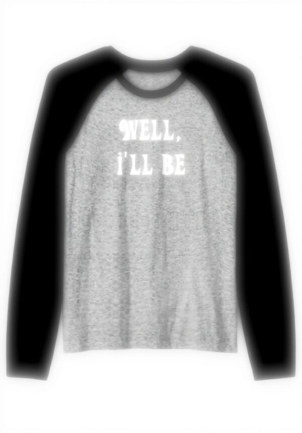 T-shirt Raglan Manche Sud Cool Shirts Noir Chiné Athlétique