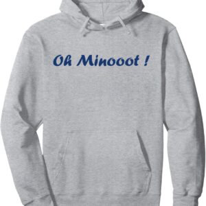Sweat à capuche humour du sud Oh Minot cadeau original-0