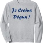 Sweatshirt Humour du sud Je crains dégun Expression Cadeau-0