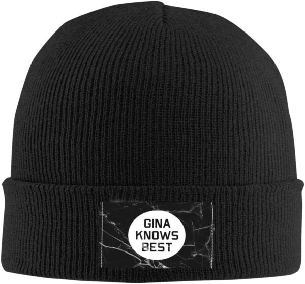 Gina Sait Mieux Bonnet Hiver Tricoté Homme Femme Doux-0