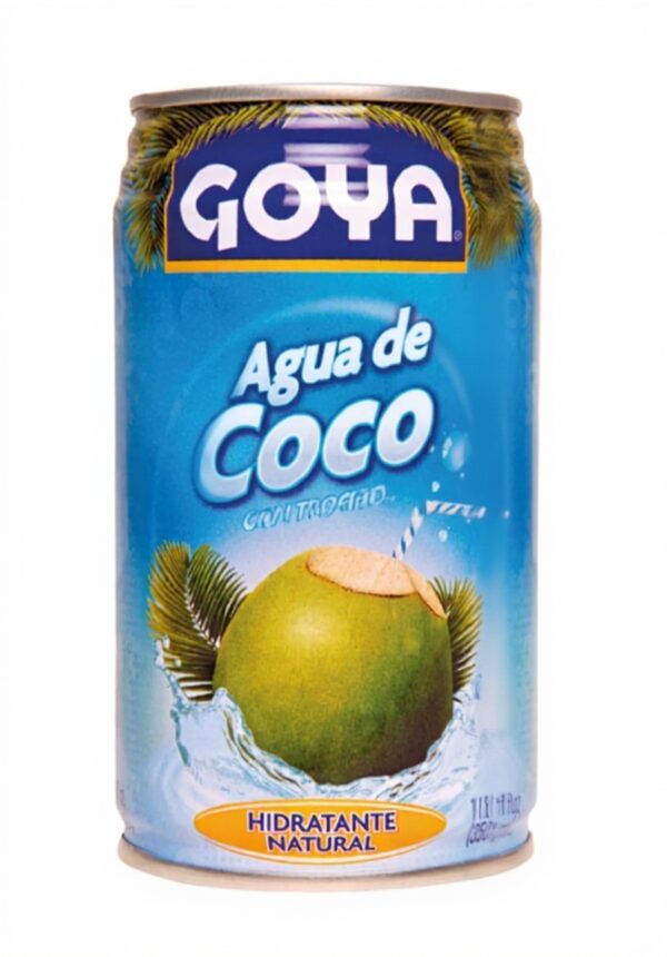 Eau de coco Goya 24x11.8oz sans sucre ajouté électrolytes