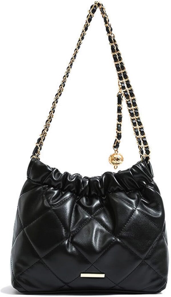 Sac bandoulière femme JiaDanweng cuir noir imperméable-0