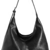 Sac bandoulière femme JiaDanweng cuir noir chic pratique-0
