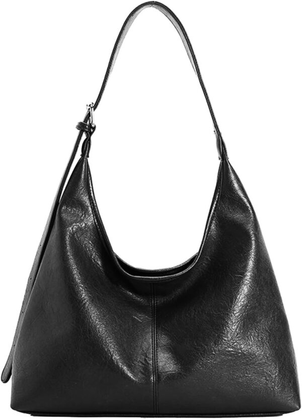 Sac bandoulière femme JiaDanweng cuir noir chic pratique-0
