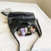 Sac bandoulière femme JiaDanweng cuir noir chic pratique-2