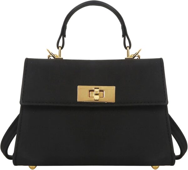 Sac bandoulière femme JiaDanweng cuir noir chic spacieux-0