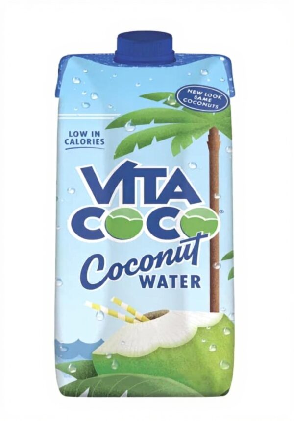 Eau de coco espagnole Vita Coco lot 4 bouteilles 1 l