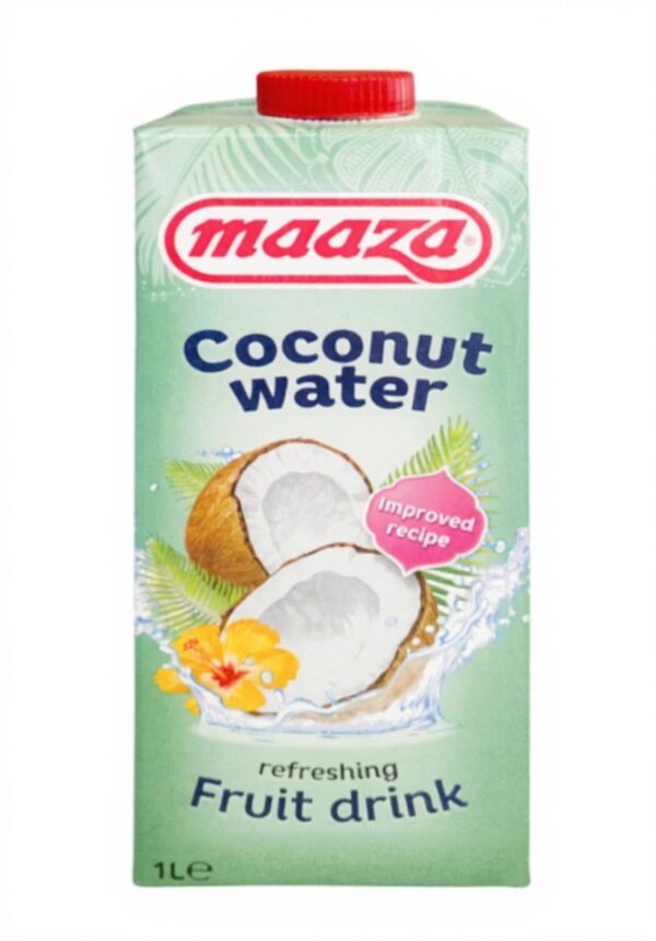 Eau de coco Maaza boisson rafraîchissante naturelle 6x1l
