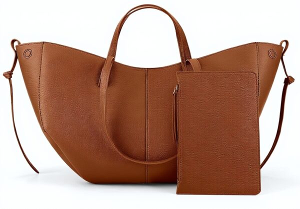 Sac bandoulière femme RuiDay cuir croissant spacieux