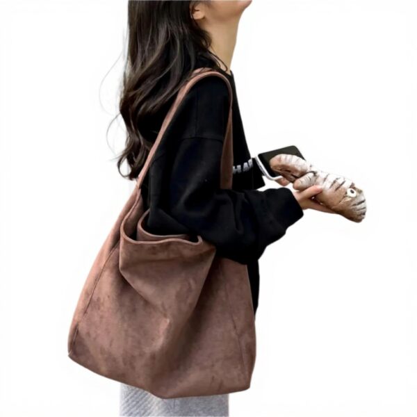 Sac fourre-tout daim femme EFRJUWI automne hiver vintage