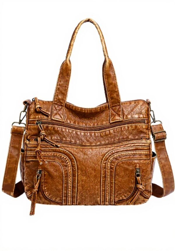 Sac cabas Tizuqe cuir synthétique grande capacité femme