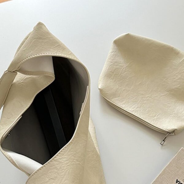 Sac cuir femme Generisch grand capacité design tendance-6