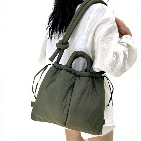 Sac à main femme SHAIBR fourre-tout nylon rembourré sangle