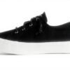 Sperry Baskets Crest Vibe Femme Noir Confortable Semelle
