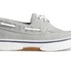 Sperry Baskets Homme Toile Lacets 360 Degrés Gris