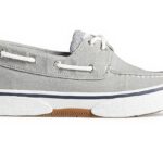 Sperry Baskets Homme Toile Lacets 360 Degrés Gris