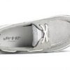 Sperry Baskets Homme Toile Lacets 360 Degrés Gris