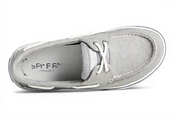 Sperry Baskets Homme Toile Lacets 360 Degrés Gris